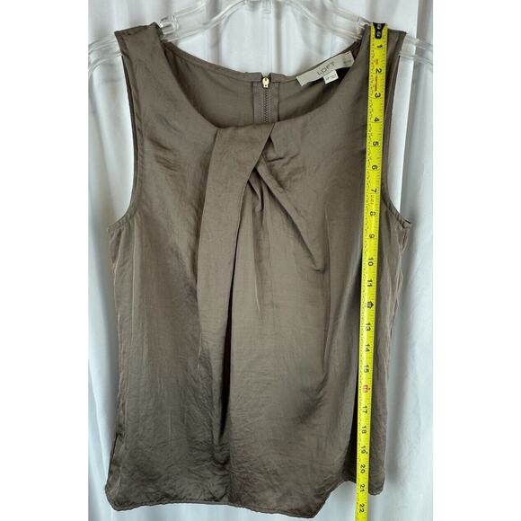 Ann Taylor LOFT Sleeveless Blouse, Mauve, Sz: MP, 65-13 - Picture 7 of 13